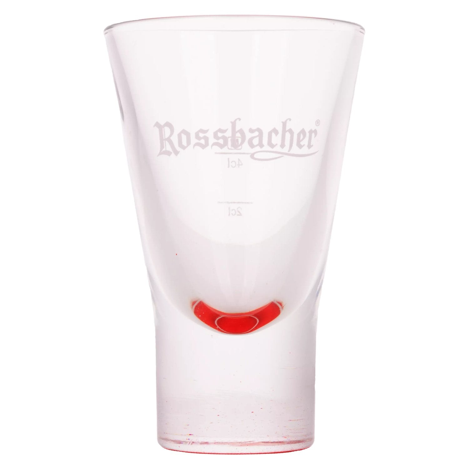 Rossbacher glass with calibration