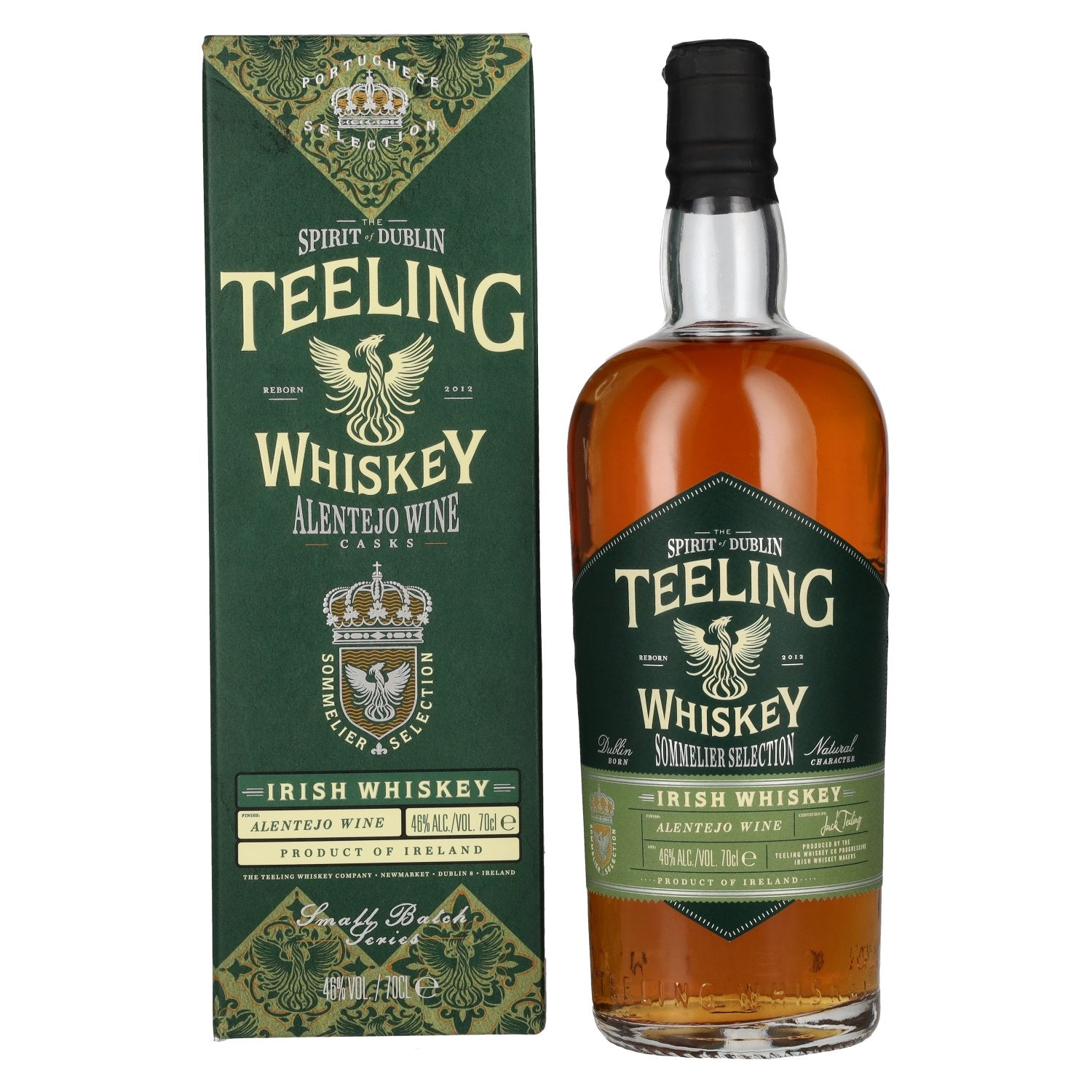 Teeling Whiskey Portuguese Selection ALENTEJO WINE Cask 46% Vol. 0,7l in Giftbox