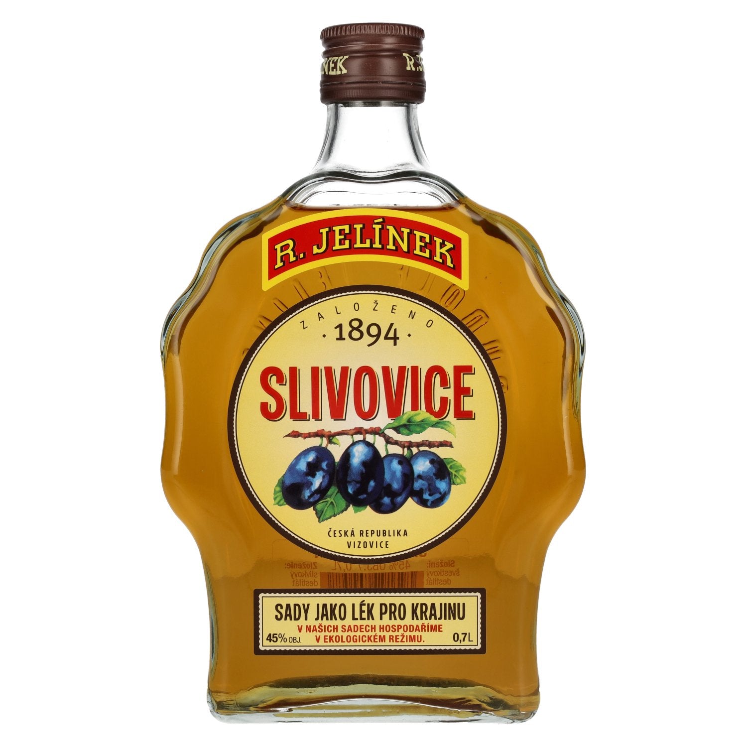 R. Jelinek Slivovice GOLD Plum Brandy 45% Vol. 0,7l
