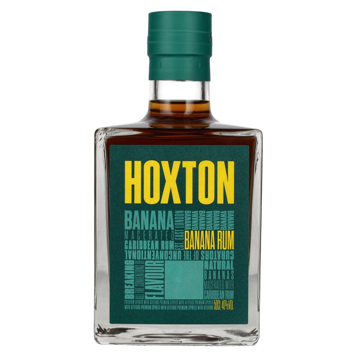 Hoxton Banana Rum Flavour Spirit Drink 40% Vol. 0,5l