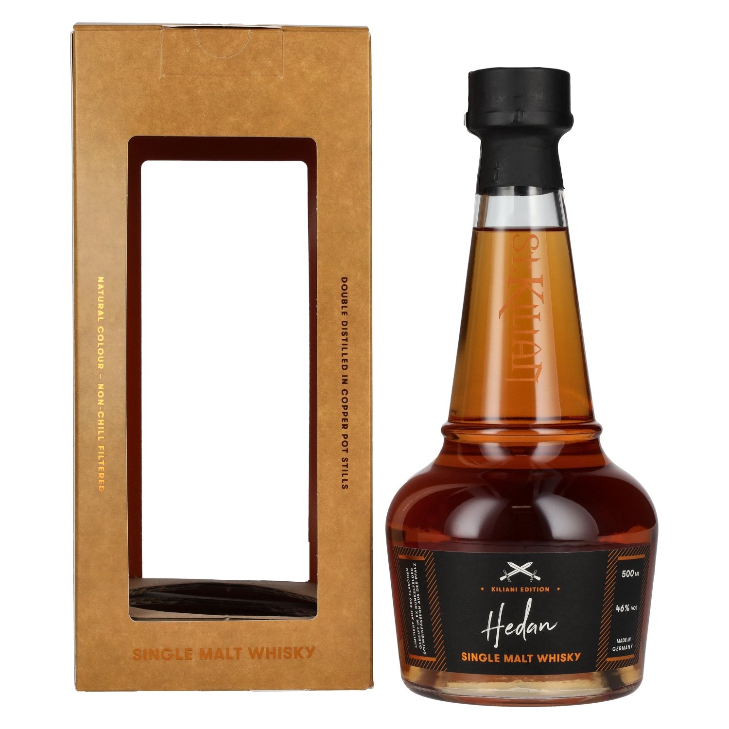 St. Kilian Kiliani Edition HEDAN Single Malt Whisky 46% Vol. 0,5l in Giftbox
