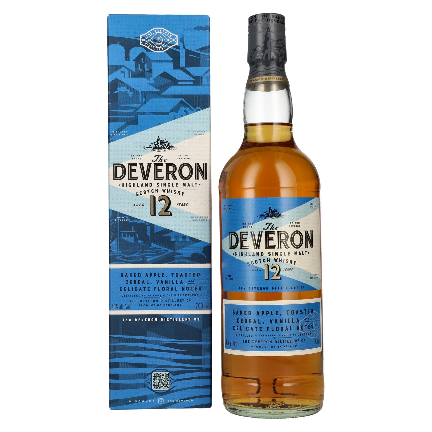The Deveron 12 Years Old Highland Single Malt 40% Vol. 0,7l in Giftbox
