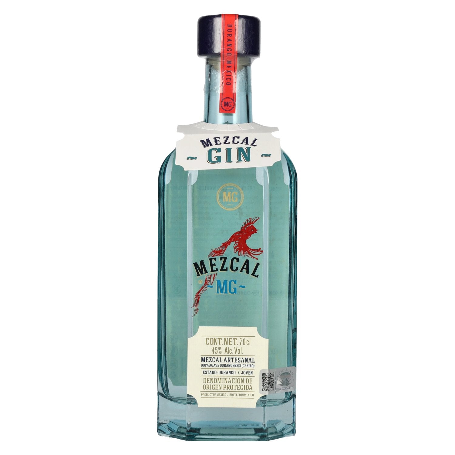 Mezcal MG Mezcal Artesanal 100% Agave Durangensis DOP 45% Vol. 0,7l