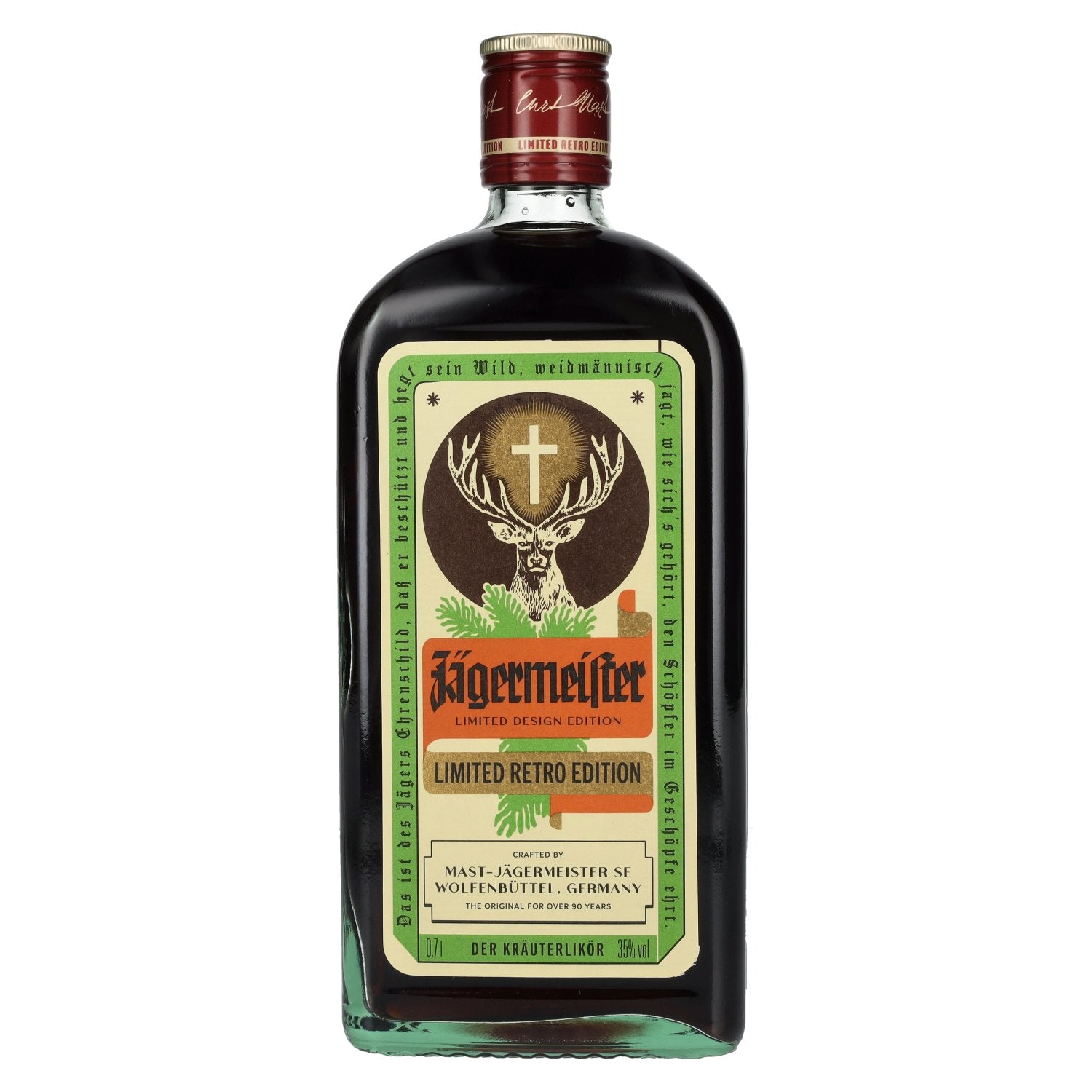 Jaegermeister Limited Winter Retro Edition 35% Vol. 0,7l