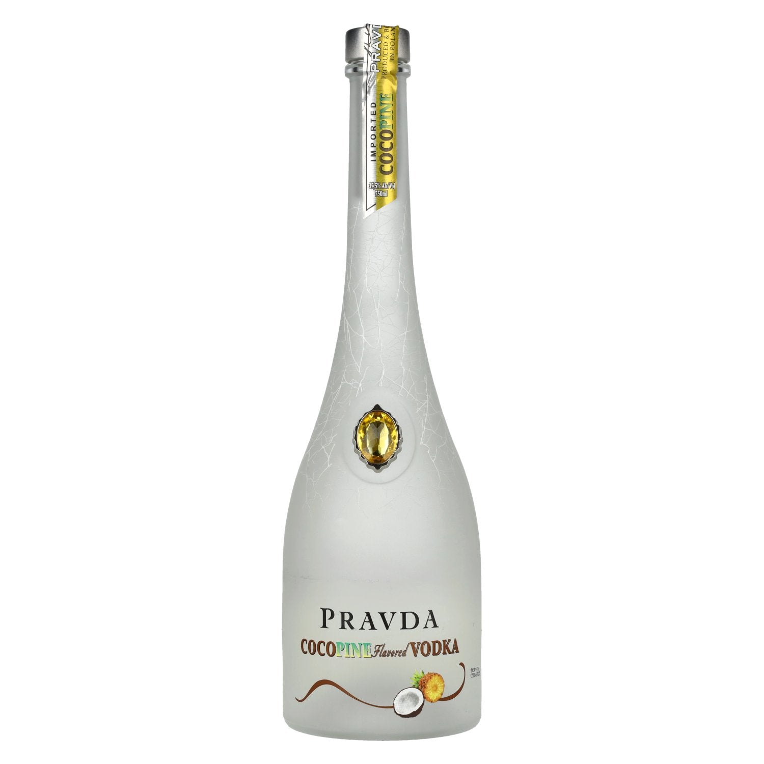 Pravda COCOPINE Flavored Vodka 37,5% Vol. 0,7l