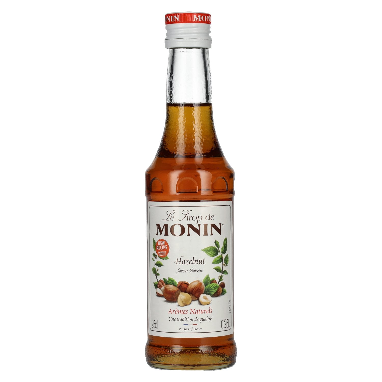 Le Sirop de Monin HASELNUSS 0,25l