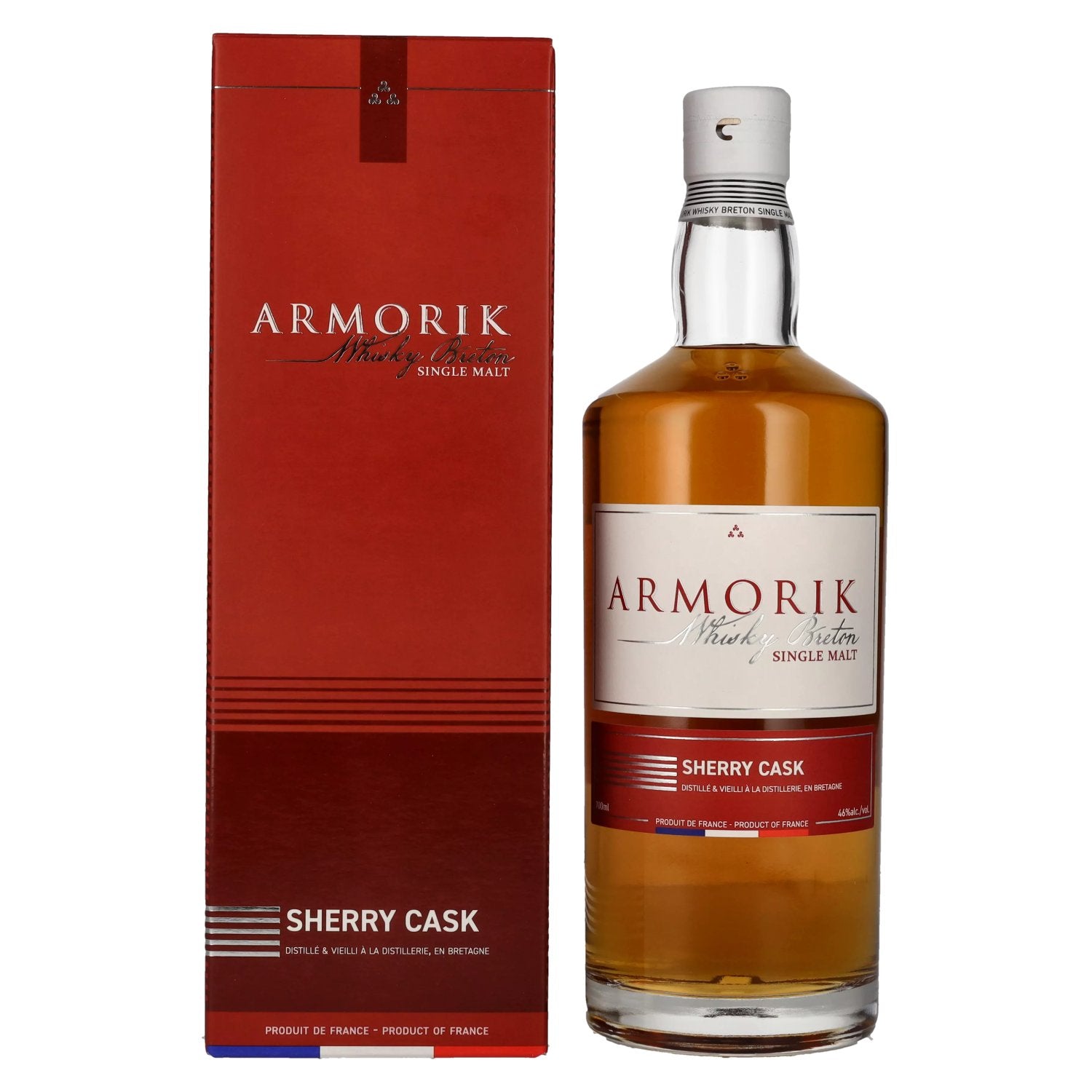 Armorik SHERRY CASK Whisky Breton Single Malt 46% Vol. 0,7l in Giftbox