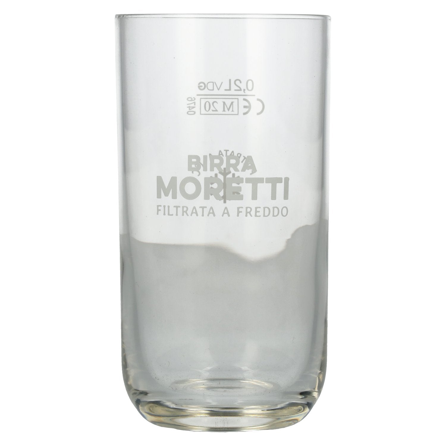Birra Moretti Freddo glass 0,265l