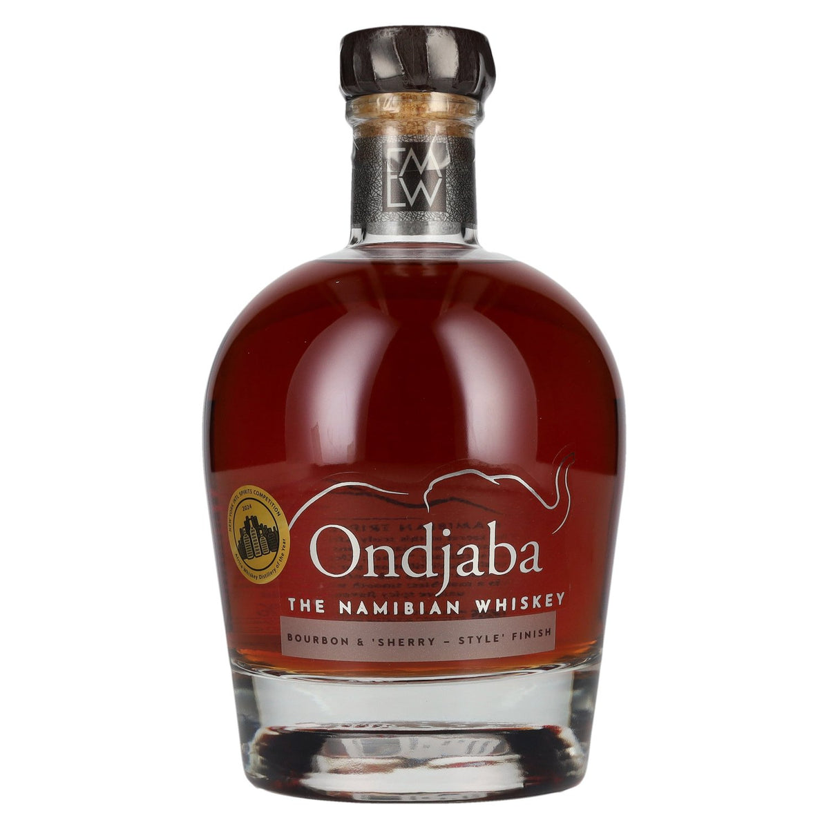 Ondjaba The Namibian Whiskey Single Malt x Sherry Style Finish 51% Vol. 0,7l