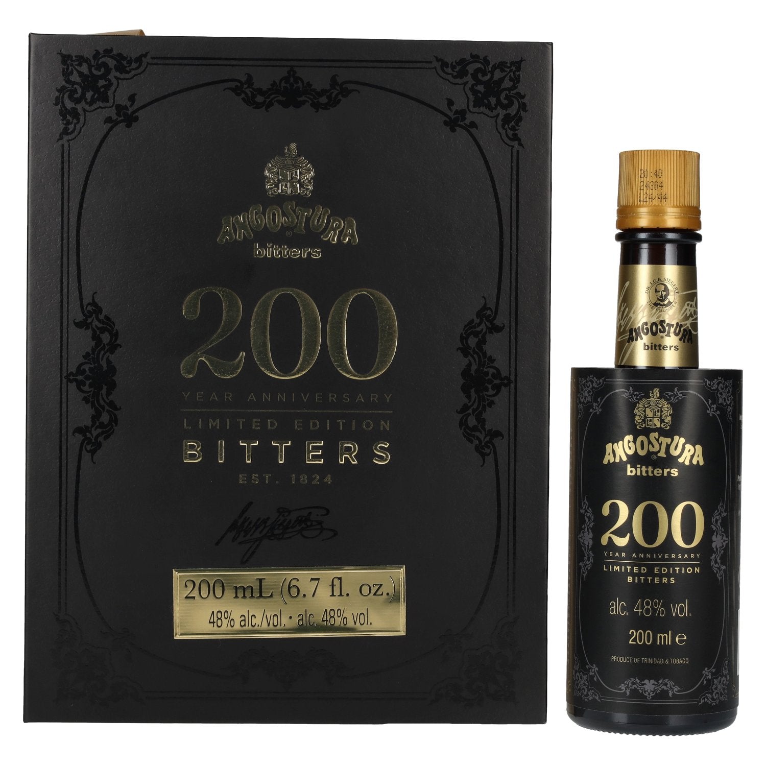 Angostura Bitters 200 Year Anniversary Limited Edition 48% Vol. 0,2l in Giftbox