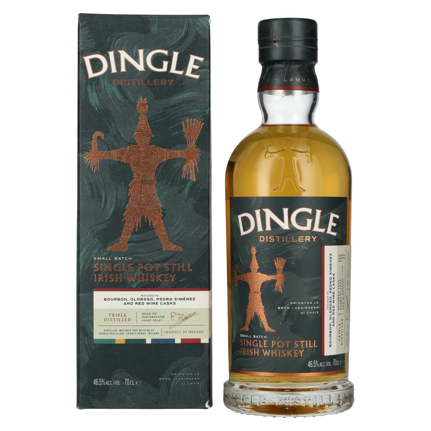 Dingle Single Pot Still Irish Whiskey Triple Distilled 46,5% Vol. 0,7l in Giftbox