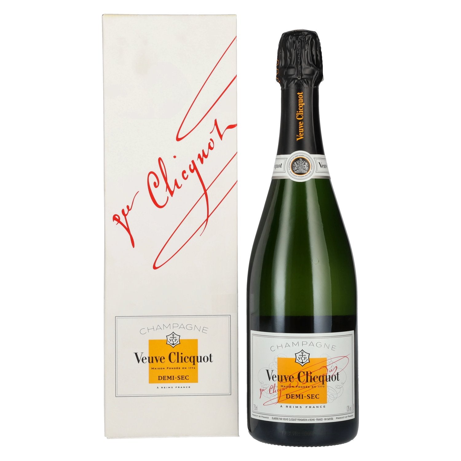 Veuve Clicquot Champagne DEMI-SEC 12% Vol. 0,75l in Giftbox
