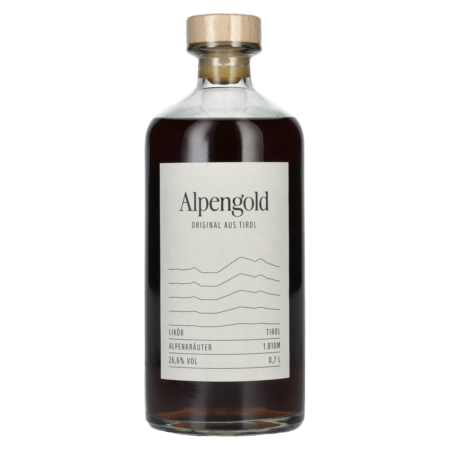Alpengold Alpenkraeuter Likoer 26,6% Vol. 0,7l