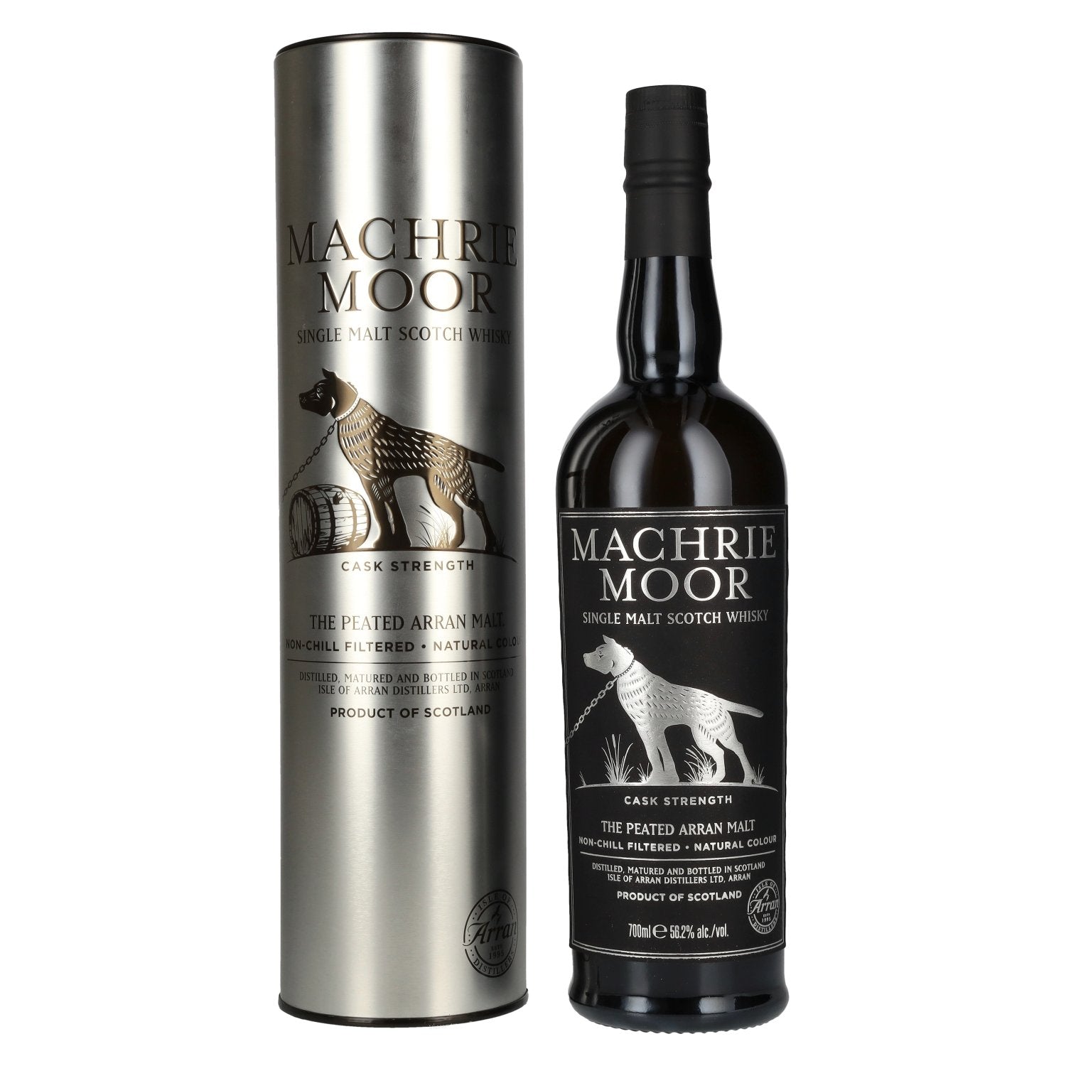 Arran MACHRIE MOOR The Peated Arran Malt CASK STRENGTH 56,2% Vol. 0,7l in Tinbox