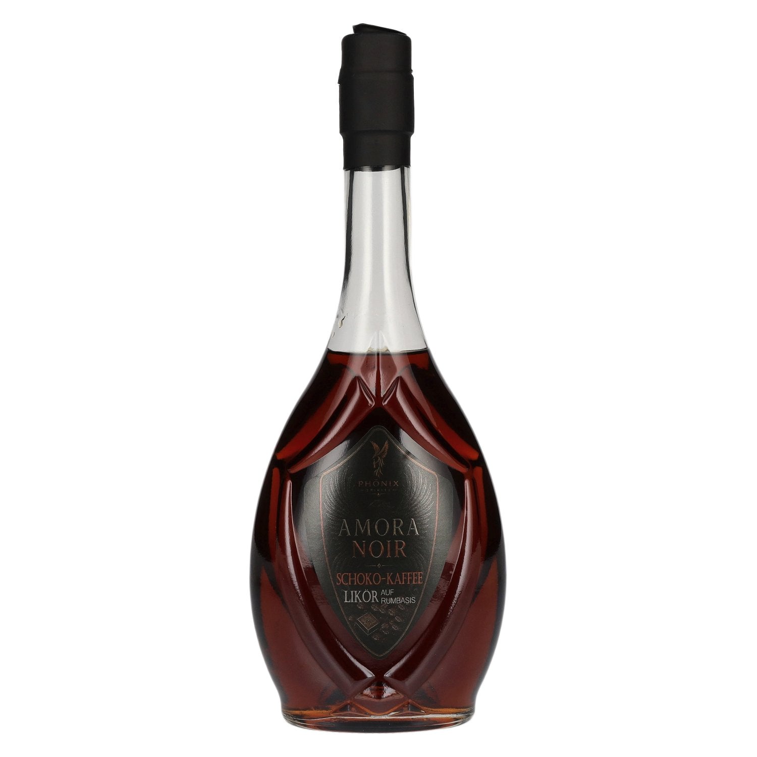 Phoenix Amora Noir Schoko-Kaffee Likoer auf Rumbasis 31% Vol. 0,5l