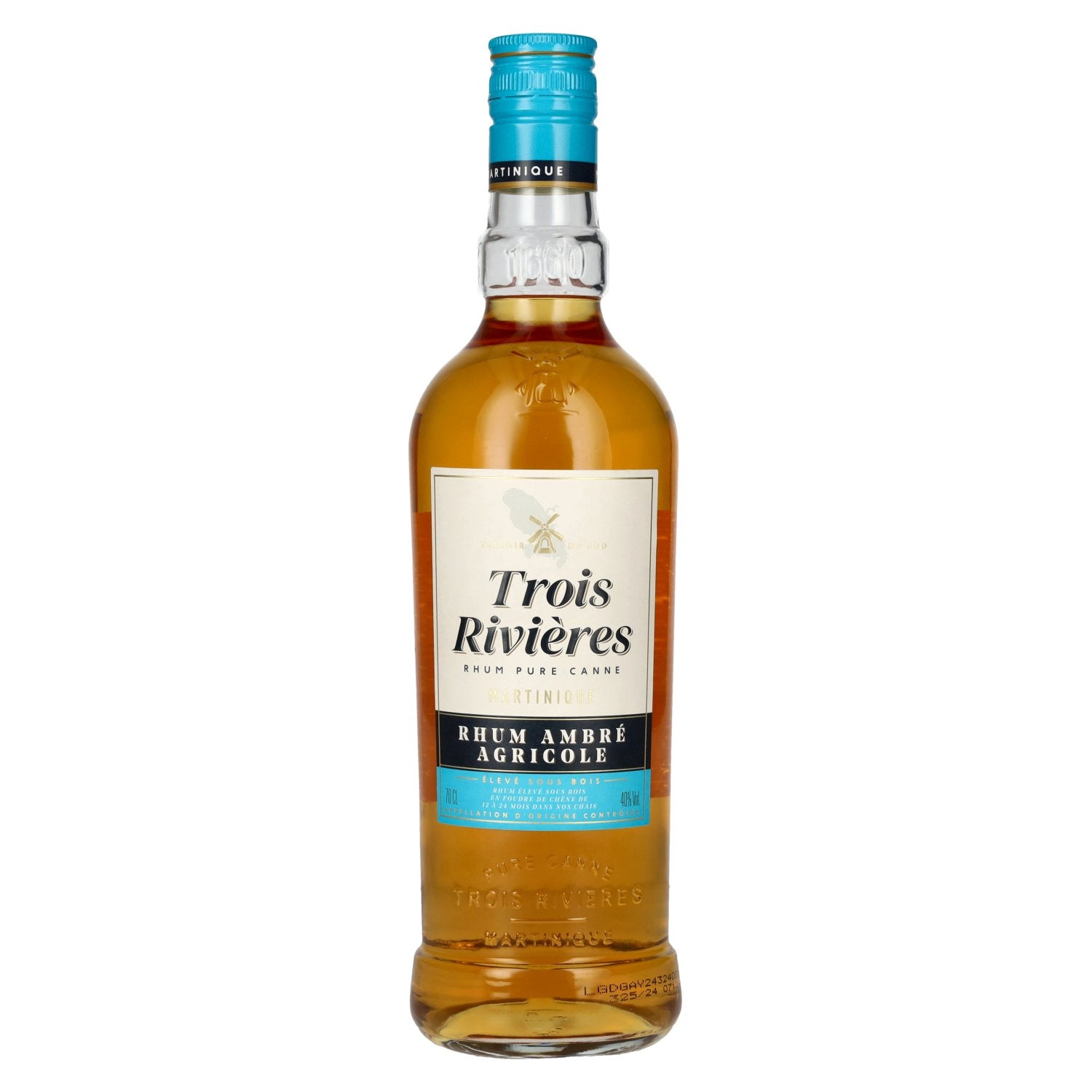 Trois Rivieres AMBRE AGRICOLE Rhum 40% Vol. 0,7l
