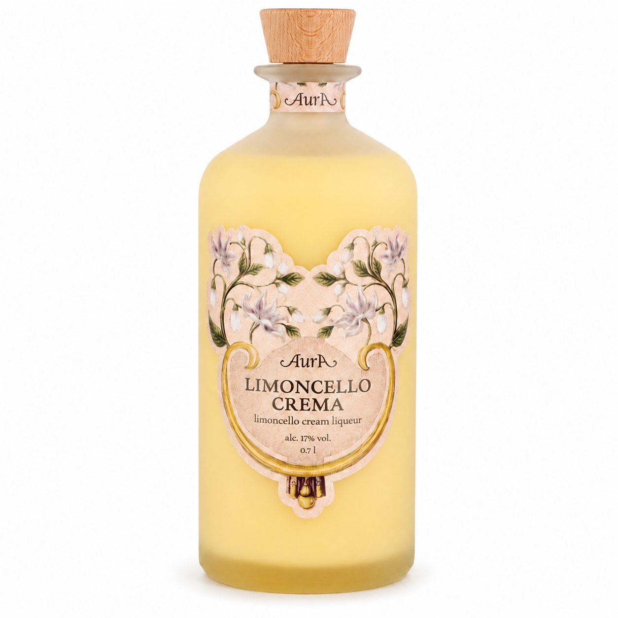 Aura Liqueur Limoncello Crema 17% 0.7L