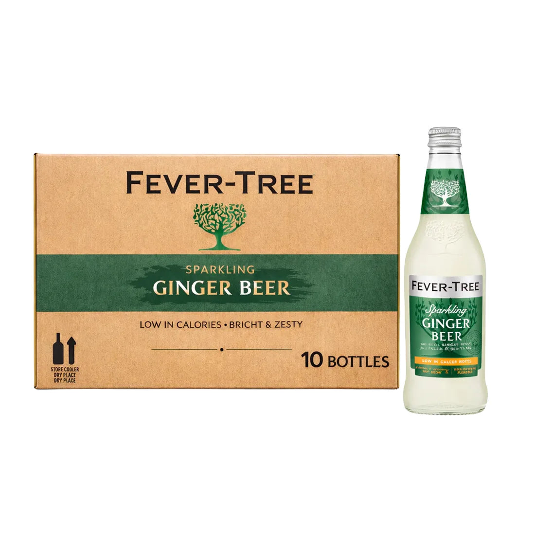 Fever-Tree Premium Ginger Ale 0,5l pack of 10 bottles