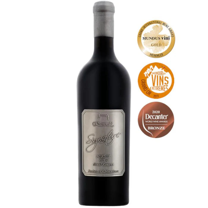 Red wine Merlot Signature Grand Reserva 17% 0,75L - Kamnik