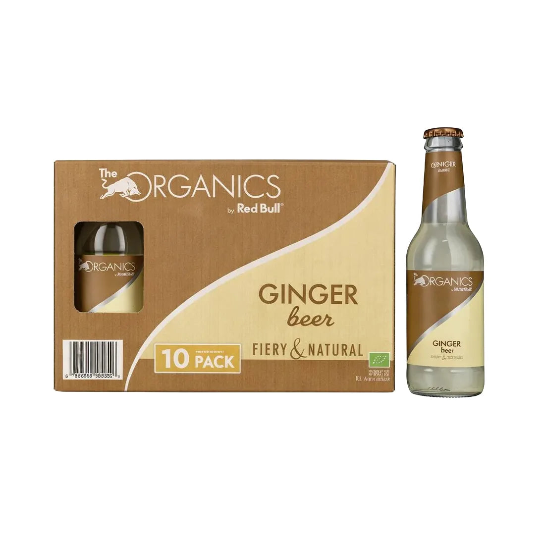 ORGANICS Ginger Beer by Red Bull 0.25L pack of 10 bottles