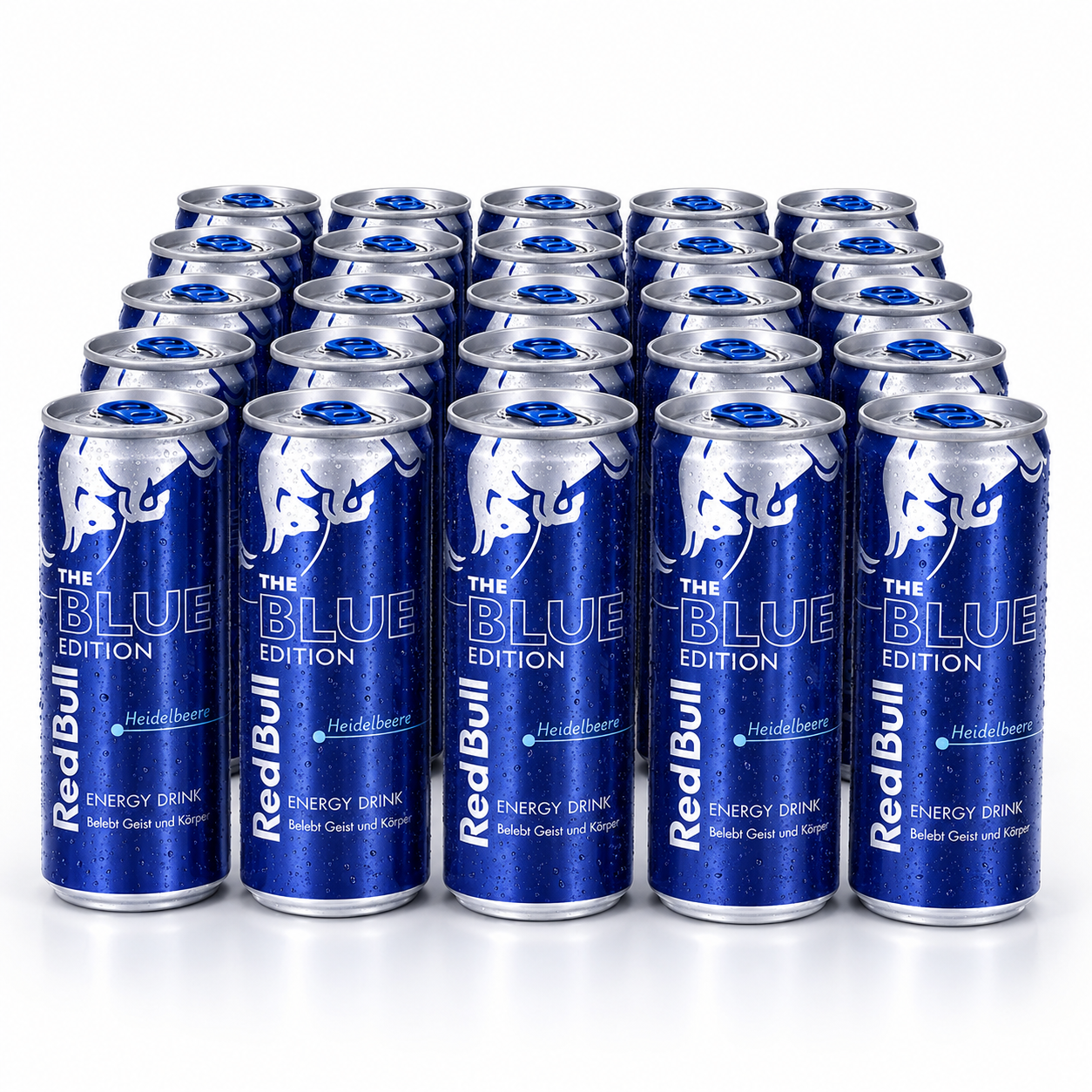 Red Bull The BLUE Edition Blueberry Energy Drink 0.25l (pack of 24)