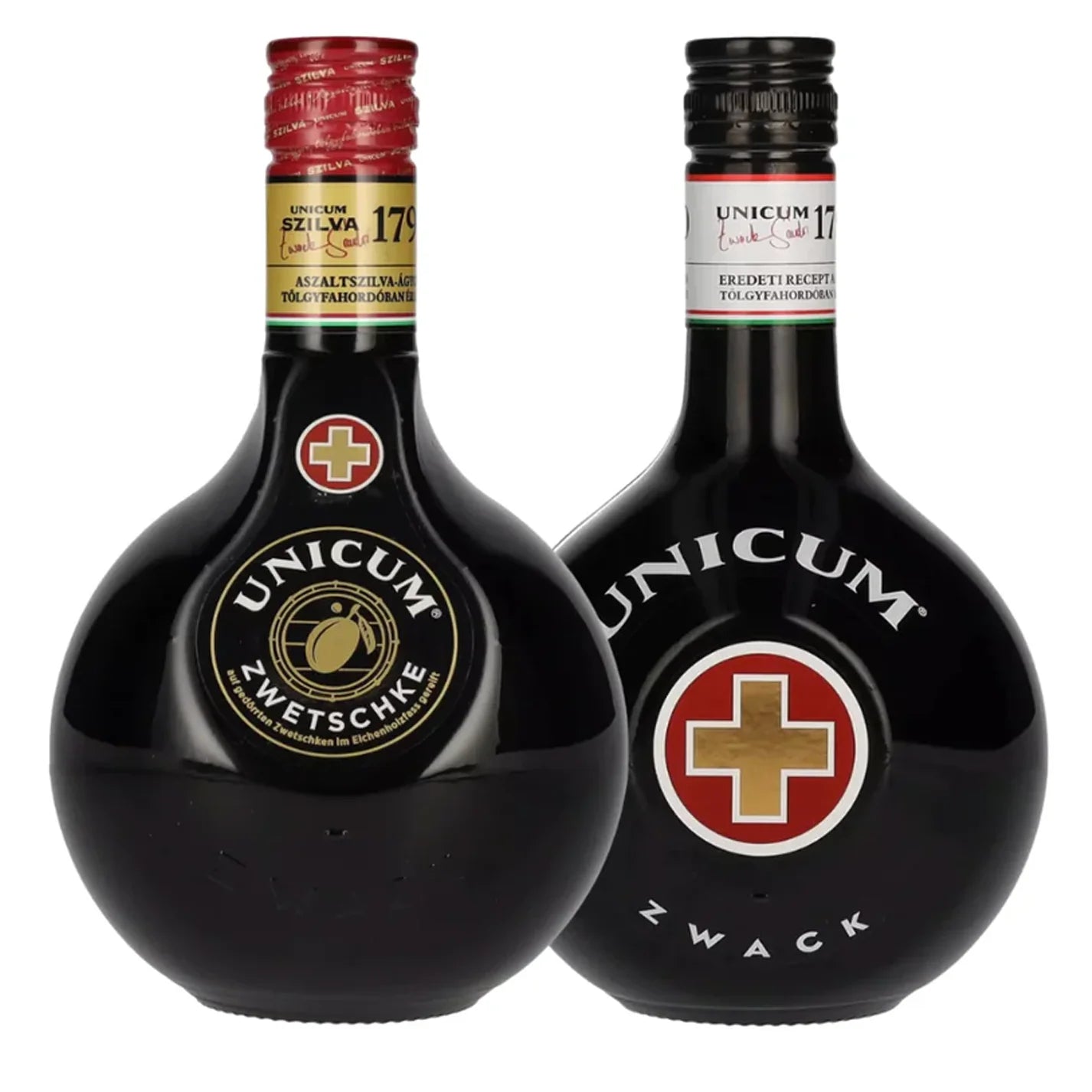 Set of 2-bottle Zwack 40% Vol. 0,7l