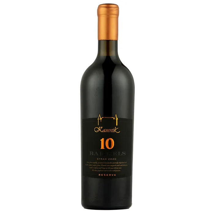 Red wine Ten Barrels Syrah Reserva 2021 16,5% 0,75L - Kamnik