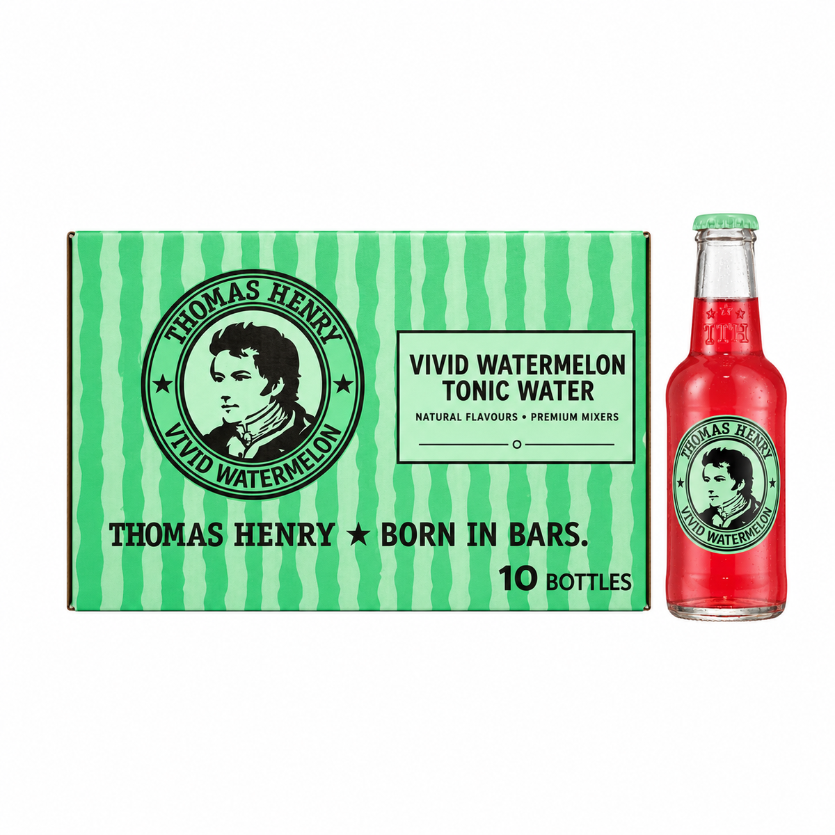 Thomas Henry Vivid Watermelon Tonic Water 0,2l pack of 10 bottles
