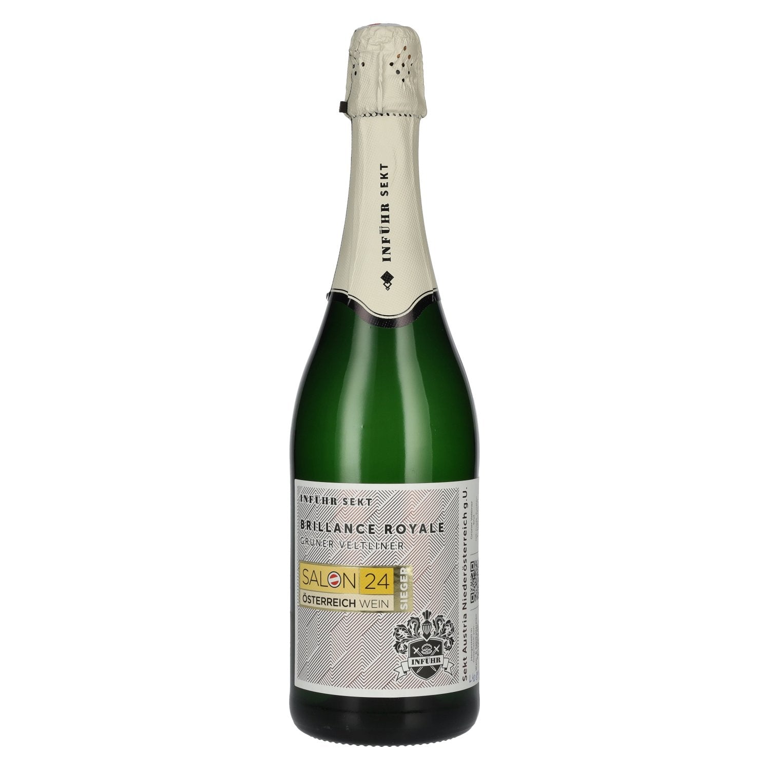 Infuehr Sekt Brillance Royale Gruener Veltliner 12,5% Vol. 0,75l