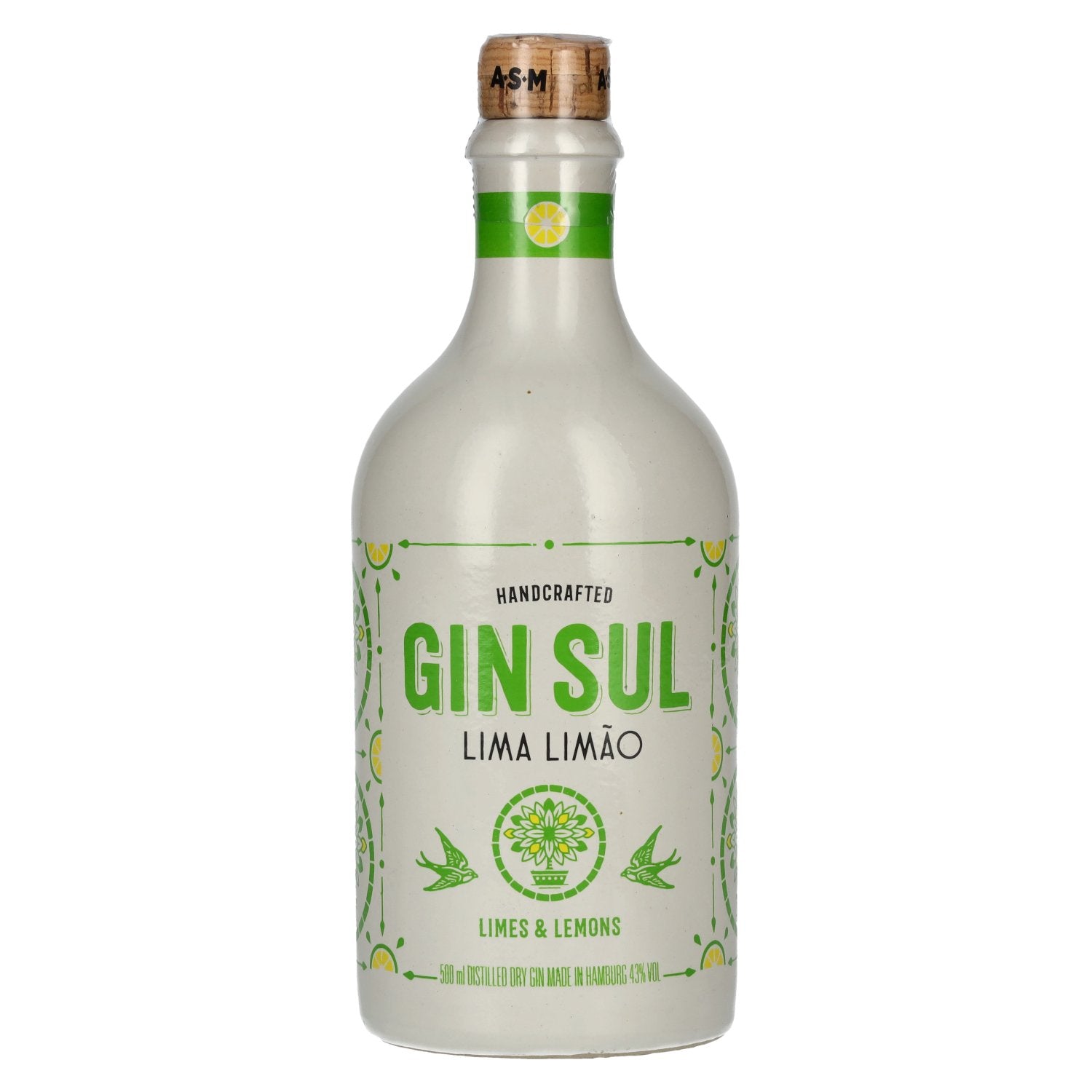 Gin Sul Lima Limao Limes & Lemons 43% Vol. 0,5l