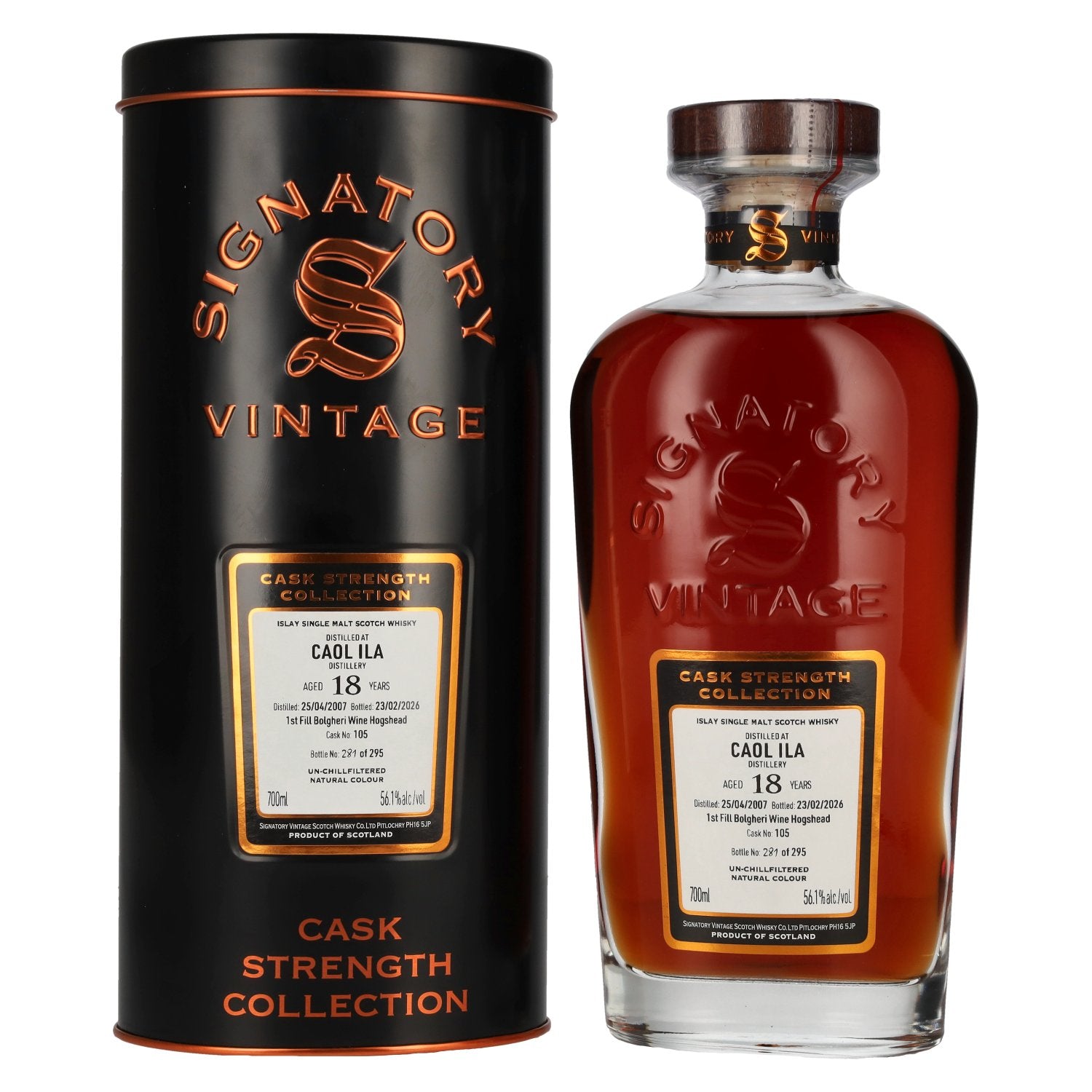 飲料・酒 CAOL ILA Cask Strength 700ml