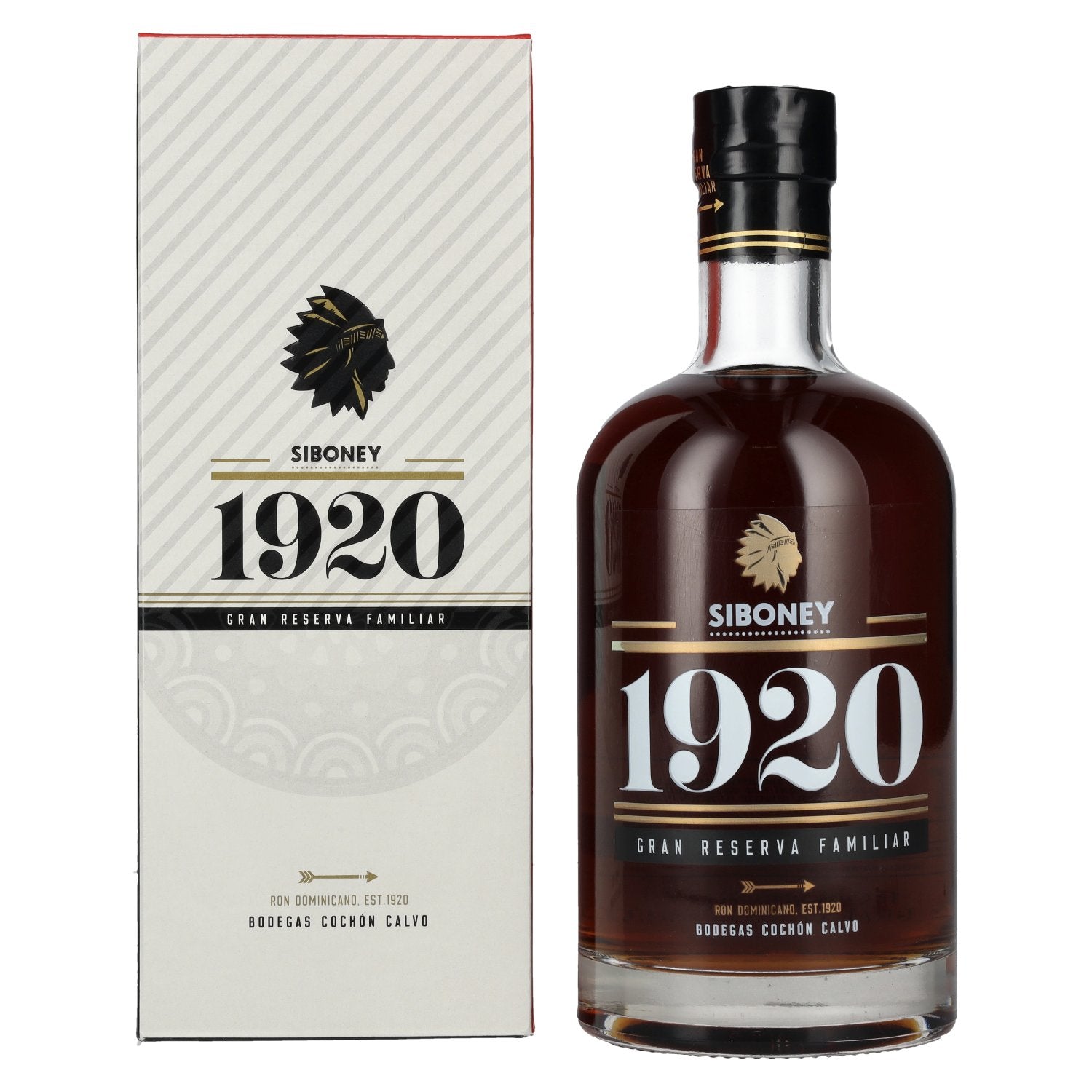 Ron Siboney 1920 GRAN RESERVA FAMILIAR Ron Dominicano 38% Vol. 0,7l in Giftbox
