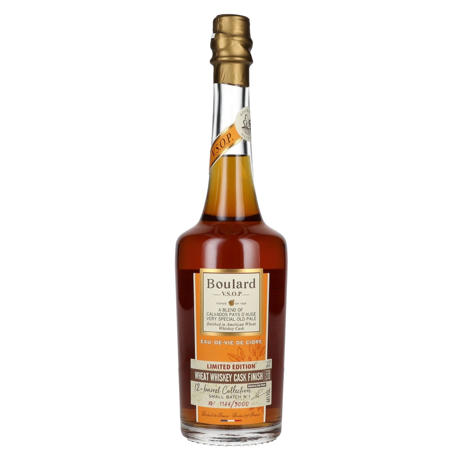 Boulard Calvados Pays d'Auge V.S.O.P. Wheat Whiskey Cask Finish Limited Edition 44% Vol. 0,7l