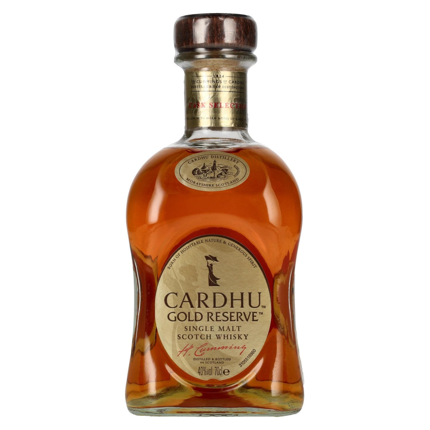 Cardhu Gold Reserve Cask Selection Single Malt Scotch Whisky 40% Vol. 0,7l