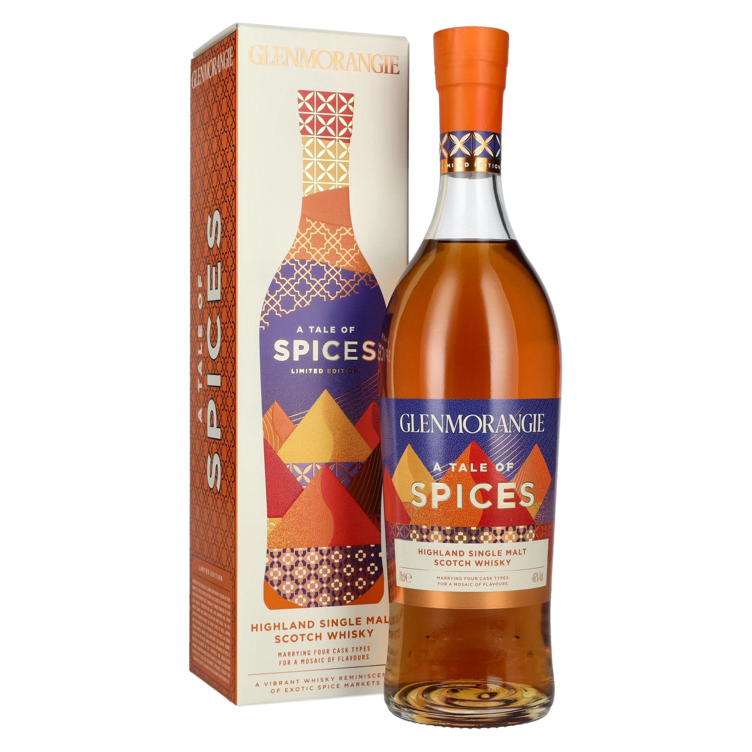 Glenmorangie A TALE OF SPICES Highland Single Malt Limited Edition 46% Vol. 0,7l in Giftbox
