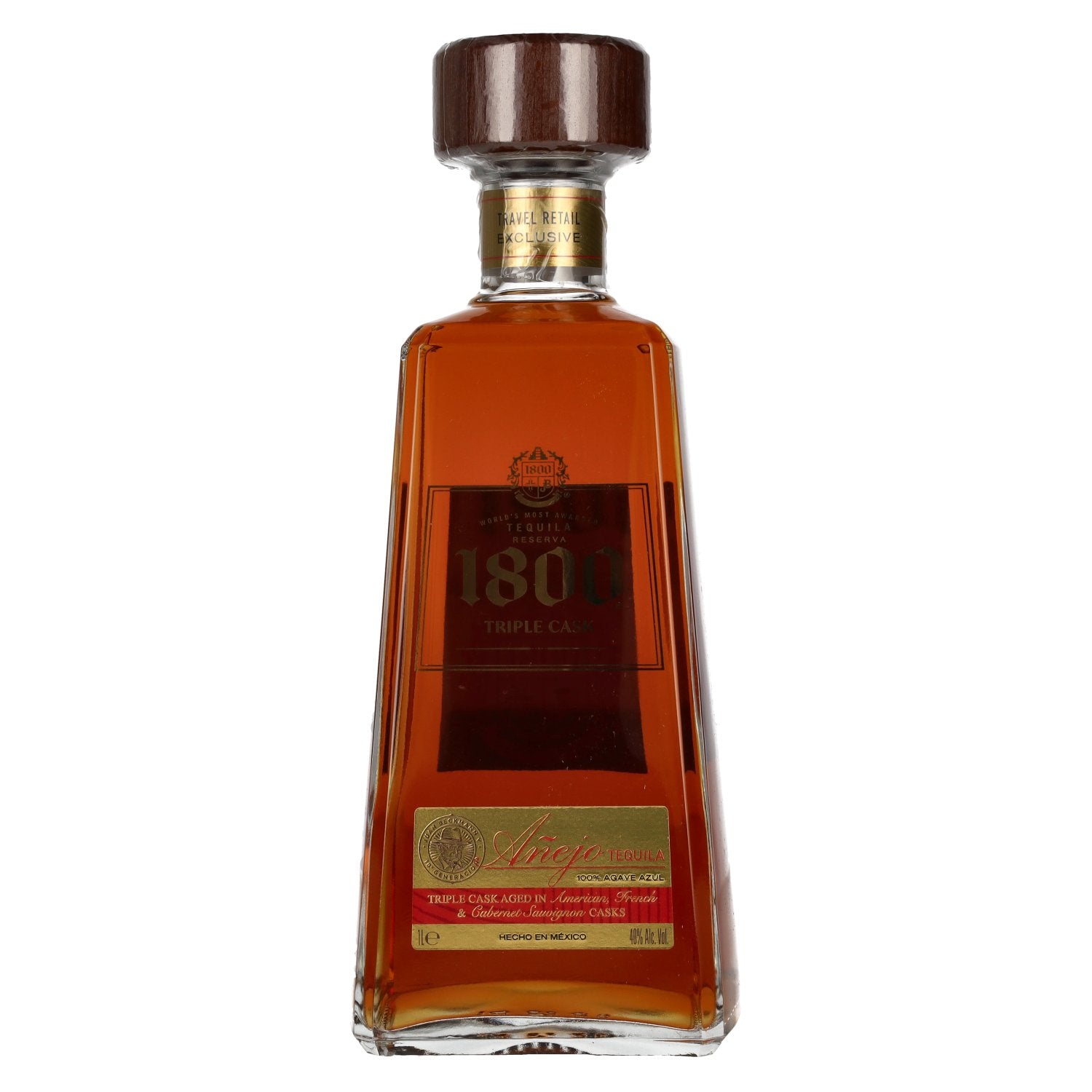 Buy 1800 Tequila ANEJO Triple Cask 100% Agave 40% Vol. 1l