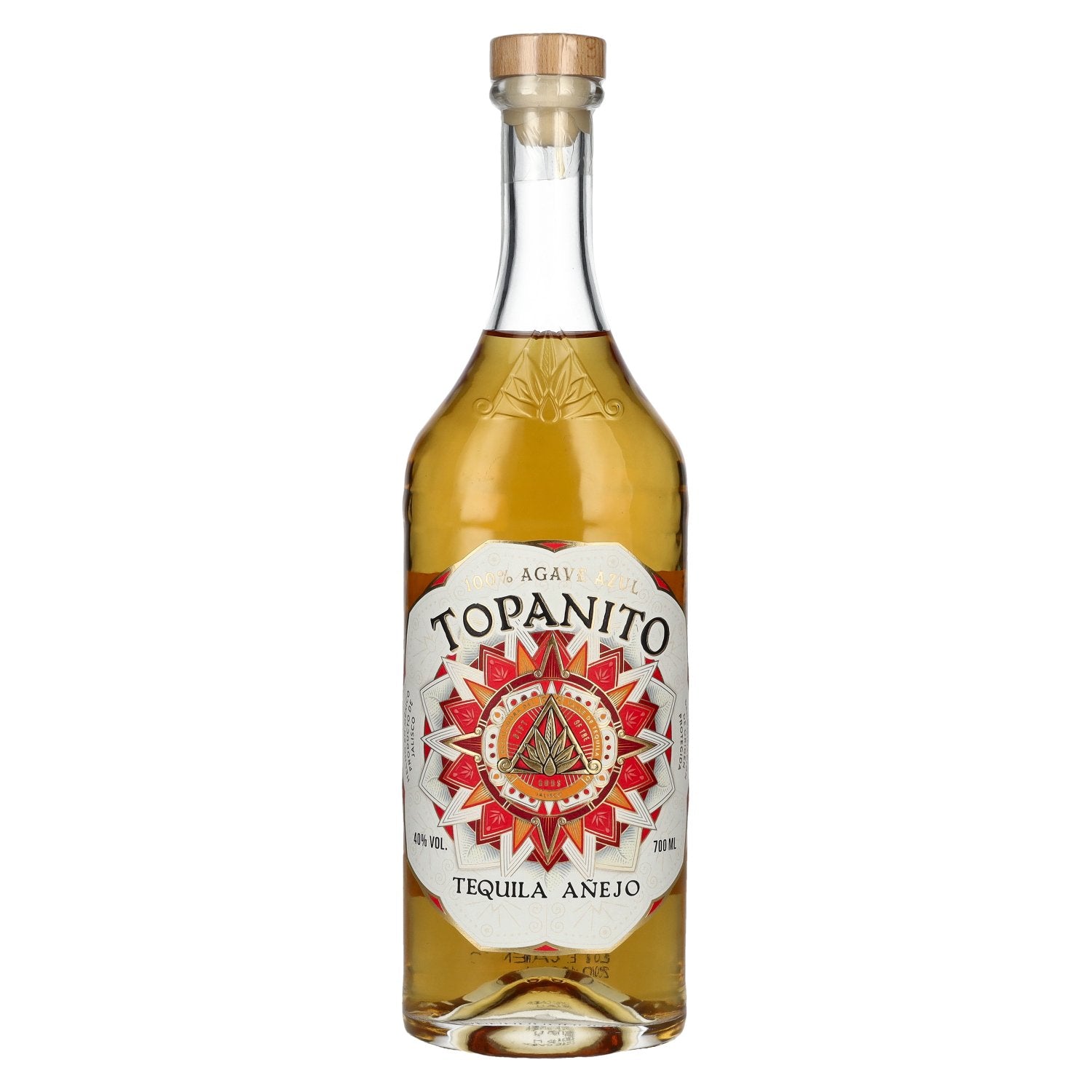 Topanito Anejo Tequila 100% Agave Azul 40% Vol. 0,7l
