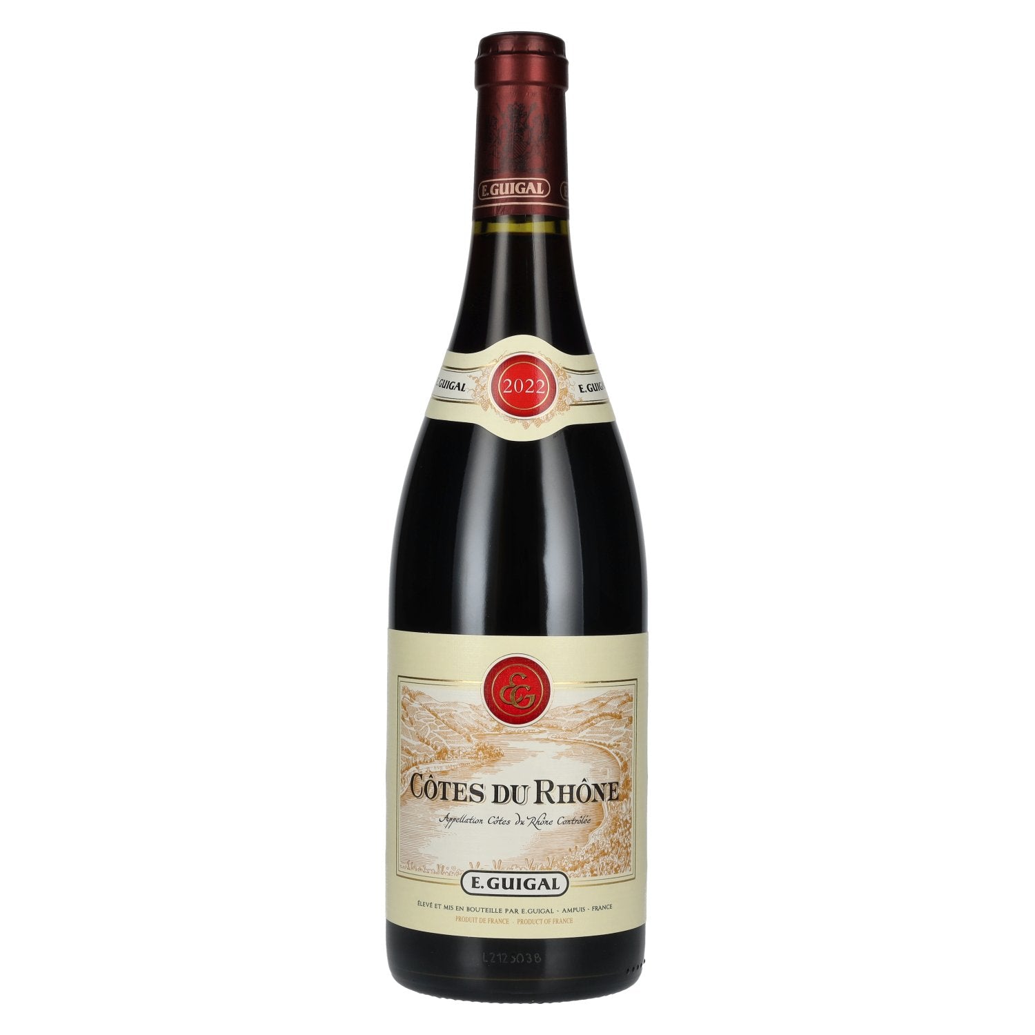 E. Guigal Cotes du Rhone AC 2022 15% Vol. 0,75l