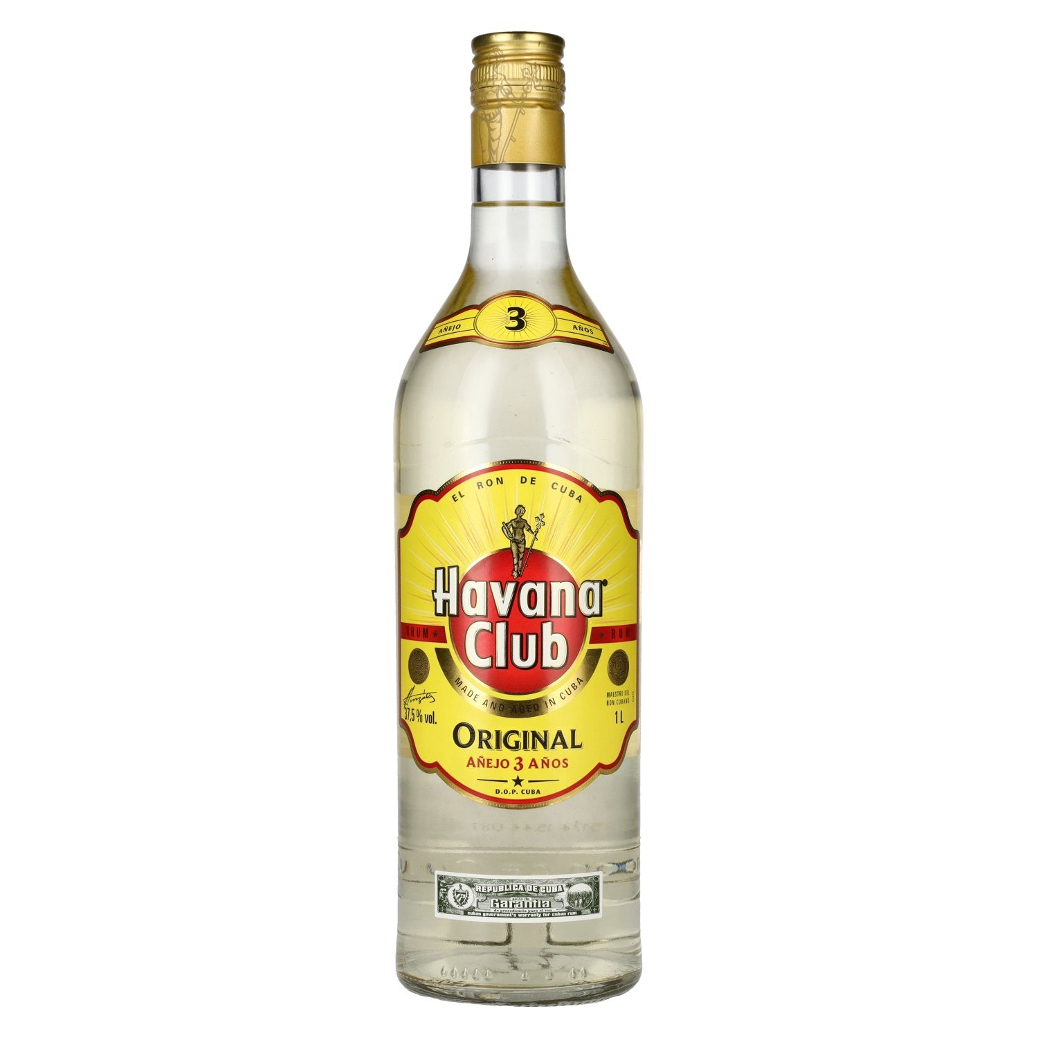 Havana Club Anejo 3 Anos Rum 37,5% Vol. 1l