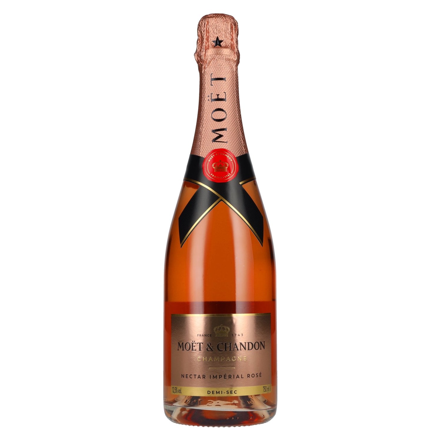 Moet & Chandon Champagne NECTAR IMPERIAL ROSE Demi-Sec 12,5% Vol. 0,75l