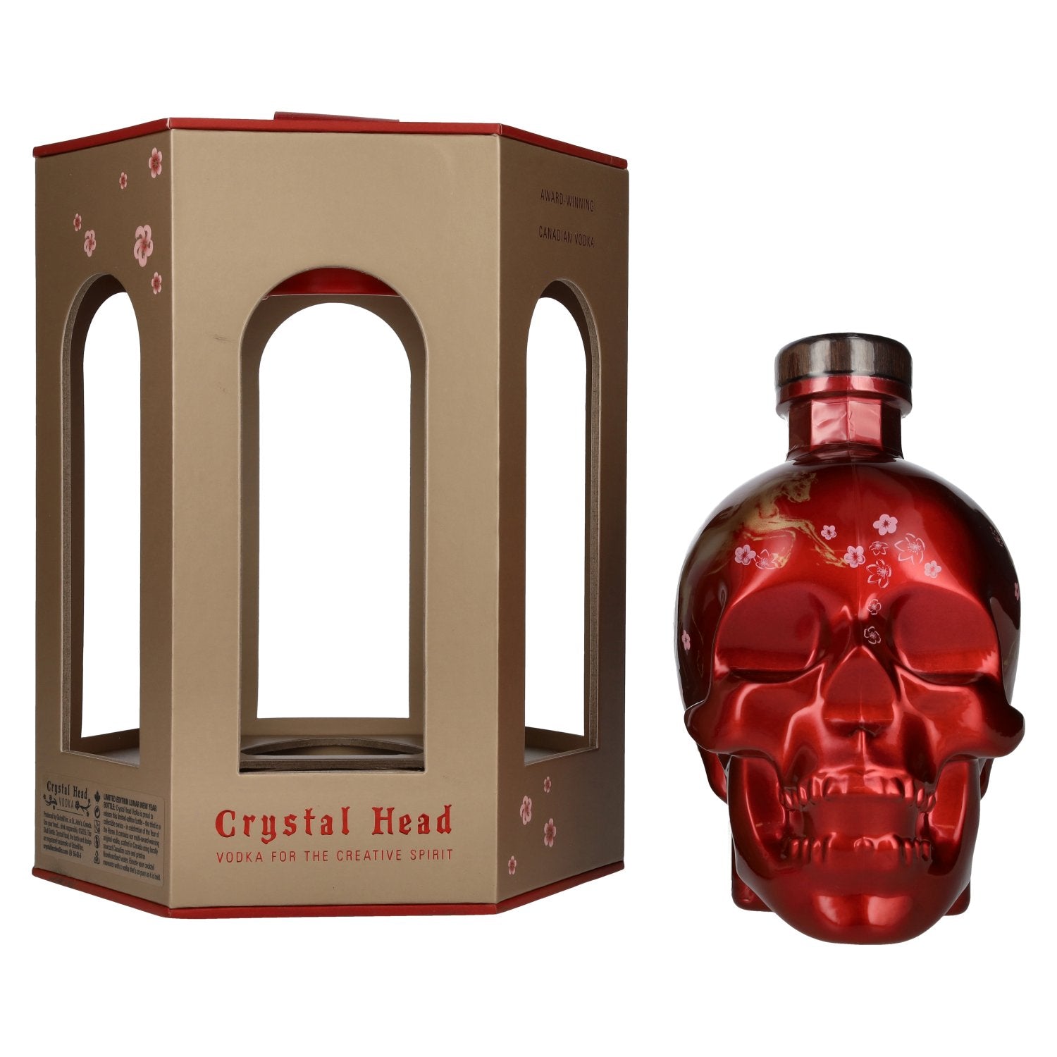 Crystal Head Vodka Lunar Year HORSE Limited Edition 40% Vol. 0,7l in Giftbox
