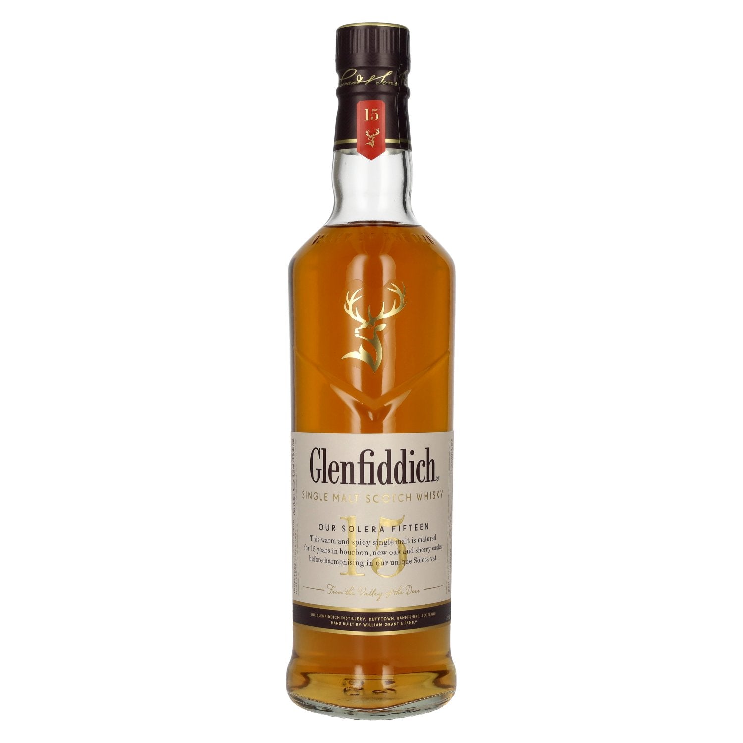 Glenfiddich 15 OUR SOLERA Single Malt Scotch Whisky 40% Vol. 0,7l