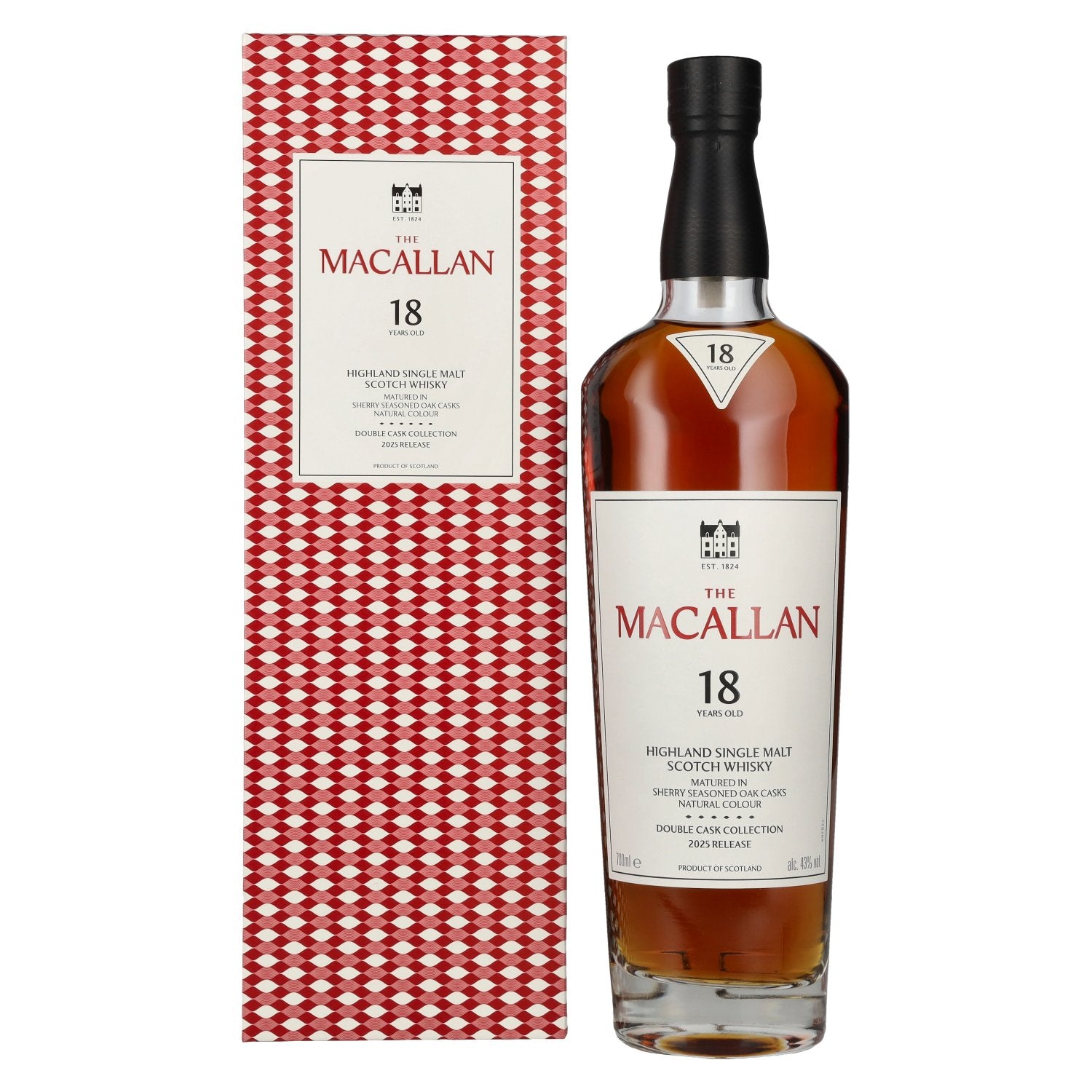 The Macallan 18 Years Old DOUBLE CASK 2025 43% Vol. 0,7l in Giftbox