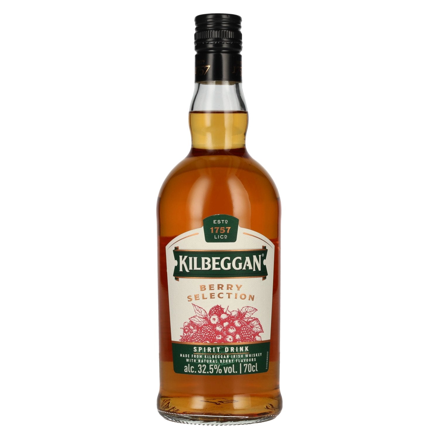 Kilbeggan Berry Selection Spirit Drink 32,5% Vol. 0,7l