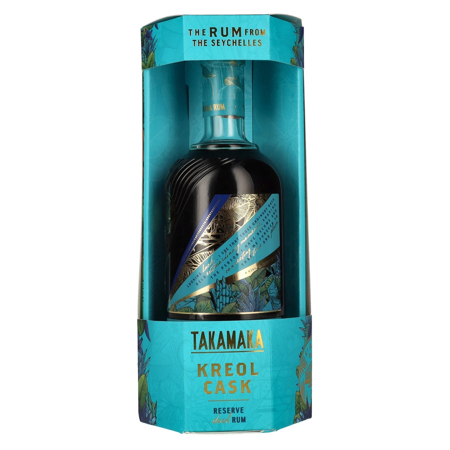 Takamaka KREOL CASK Reserve Dark Rum 40,3% Vol. 0,7l in Giftbox