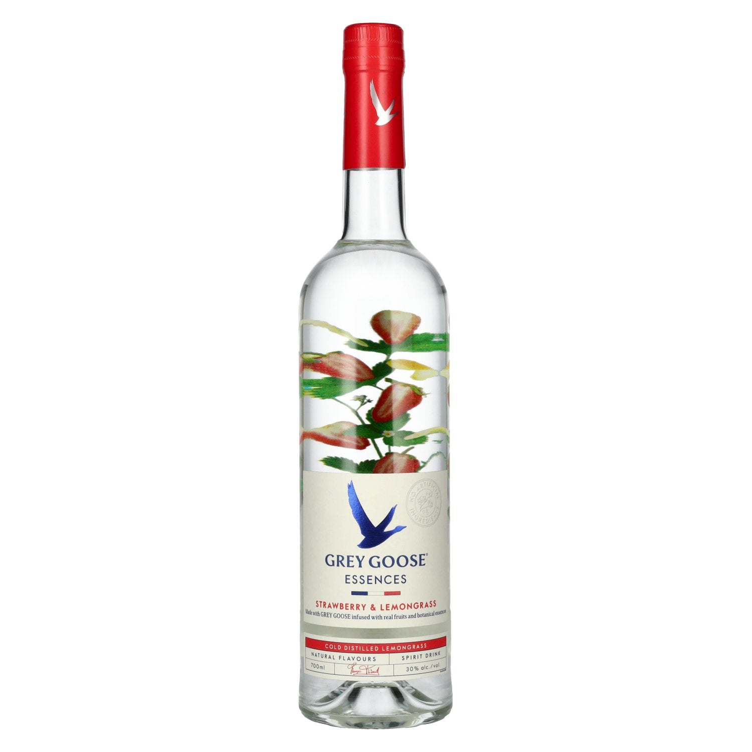 Grey Goose STRAWBERRY & LEMONGRASS Flavored Vodka 30% Vol. 0,7l