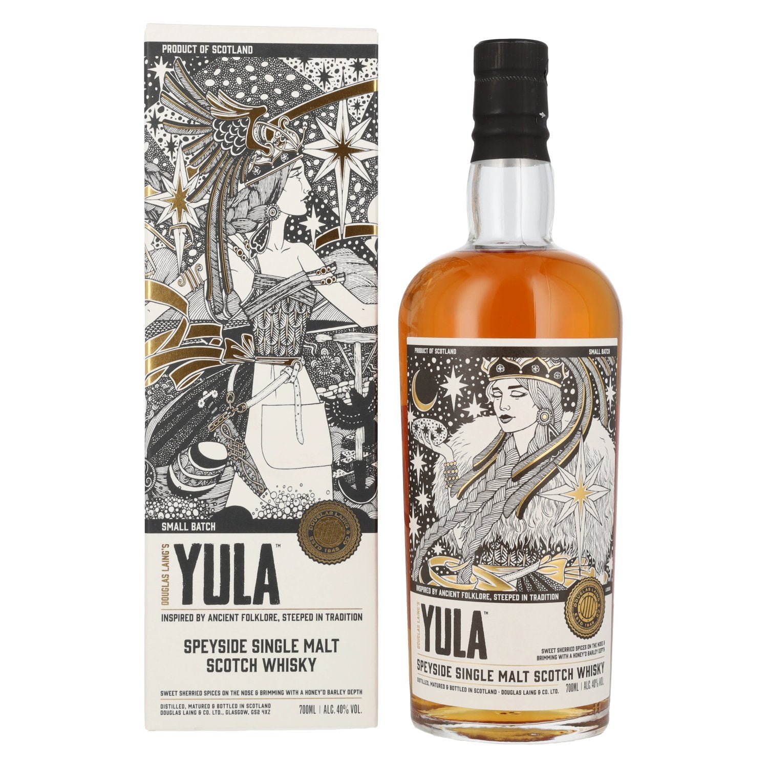 Douglas Laing YULA Speyside Single Malt Scotch Whisky 40% Vol. 0,7l in Giftbox