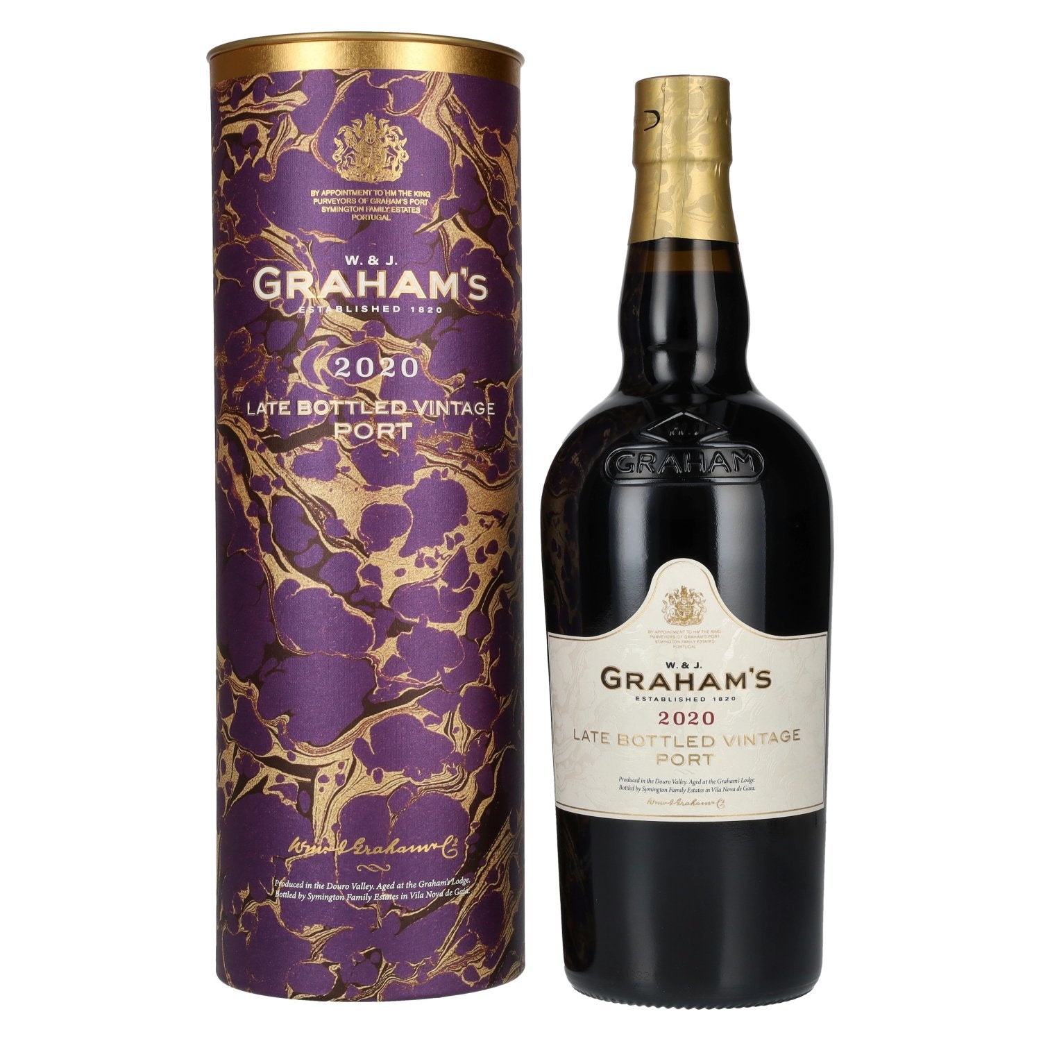 W. & J. Graham's Late Bottled Vintage Port 2020 20% Vol. 0,75l in Giftbox