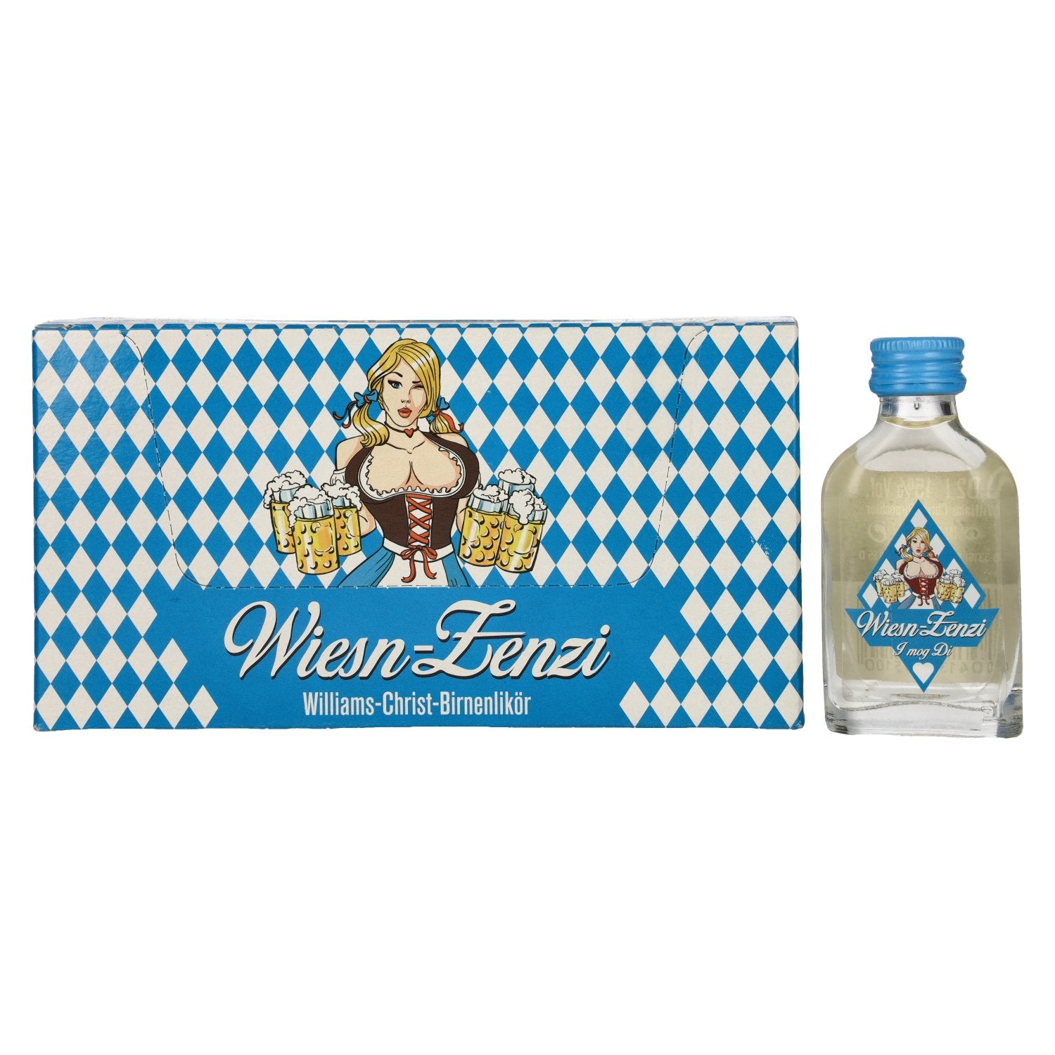 Wiesn-Zenzi Birnenlikoer 15% Vol. 20x0,02l