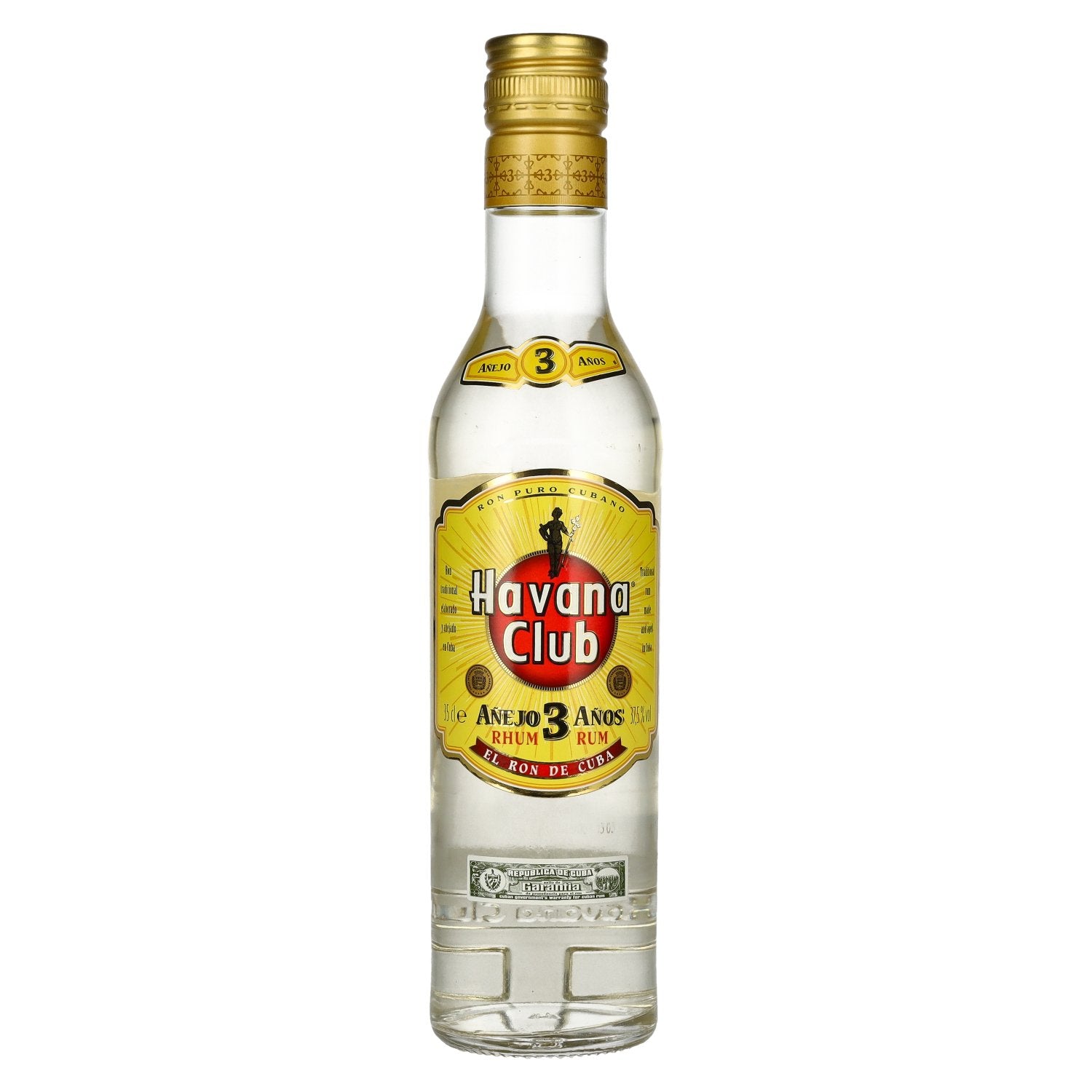 Havana Club Anejo 3 Anos Rum 37,5% Vol. 0,35l